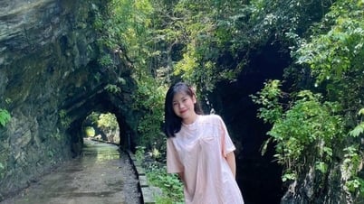 Đường hầm xanh mướt giữa núi rừng Thái Nguyên đẹp như châu Âu gây sốt mạng