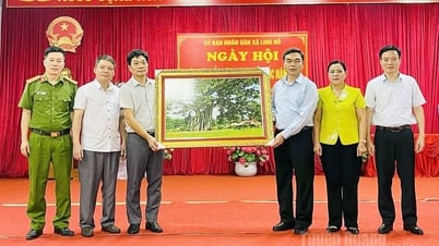 Phó Bí thư Tỉnh ủy, Chủ tịch Ủy ban MTTQ tỉnh Ma Thế Hồng dự Ngày hội Toàn dân bảo vệ an ninh Tổ quốc tại xã Linh Hồ