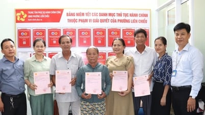 Phường Liên Chiểu giao đất, cấp 14 sổ hồng đầu tiên