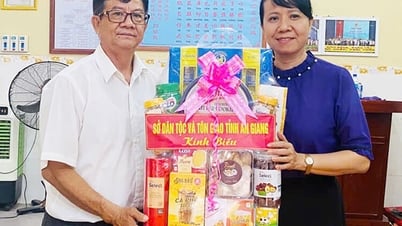Sở Dân tộc và Tôn giáo tỉnh An Giang thăm, tặng quà Hội Tương tế người Hoa