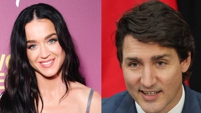 Ca sĩ Katy Perry ăn tối với cựu Thủ tướng Canada sau khi chia tay chồng