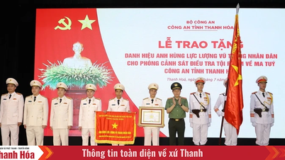 Trao tặng danh hiệu Anh hùng Lực lượng vũ trang Nhân dân cho Phòng Cảnh sát điều tra tội phạm về ma túy, Công an tỉnh Thanh Hóa