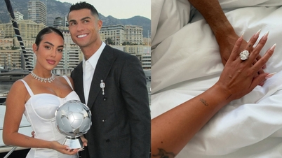 Ronaldo cầu hôn Georgina bằng nhẫn kim cương ‘khổng lồ’, chương mới cho chuyện tình 10 năm