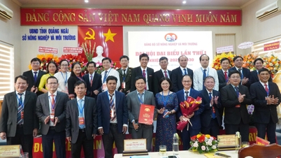 The 1st Congress of the Party Committee of the Department of Agriculture and Environment, term 2025 - 2030: Affirming the role of political nucleus, sustainable development of the Agriculture and Environment sector
