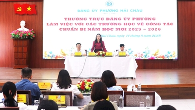 Phường Hải Châu rà soát công tác chuẩn bị cho năm học mới 2025-2026