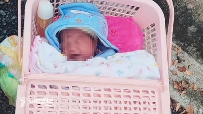 Bé gái sơ sinh bị bỏ rơi trước cổng công ty tại xã Trảng Bom