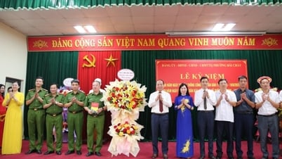 Phường Bãi Cháy kỷ niệm 80 năm Ngày truyền thống Công an nhân dân Việt Nam