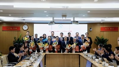 科学技術省人事決定発表式