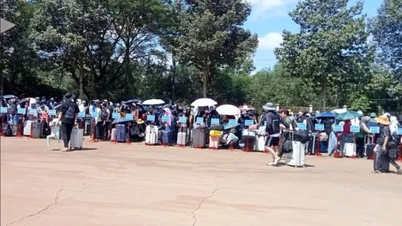 Tiếp nhận 353 công dân Việt Nam do phía Campuchia bàn giao