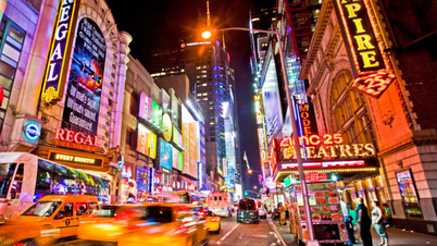 Dạo chơi ở Times Square, New York vào ban đêm: Phiêu lưu vào trung tâm nhộn nhịp của nước Mỹ