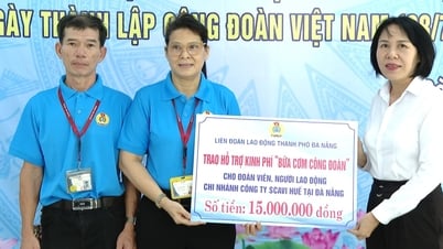 Scavi tổ chức “Bữa cơm công đoàn” cho 500 người lao động