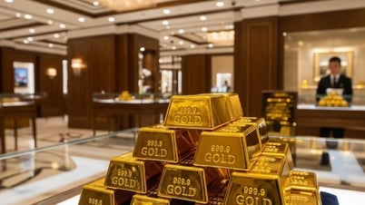 Giá vàng chiều nay 15/8/2025: Vàng nhẫn, vàng miếng tiếp tục giảm, vàng thế giới quay đầu phục hồi