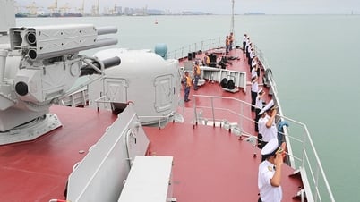 Tàu hộ vệ tên lửa Quang Trung đến Malaysia tham gia diễn tập Hải quân ASEAN