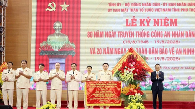 Phú Thọ kỷ niệm 80 năm Ngày truyền thống Công an nhân dân