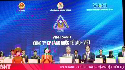 Một đơn vị của Hà Tĩnh được vinh danh “Doanh nghiệp tiêu biểu vì người lao động” toàn quốc