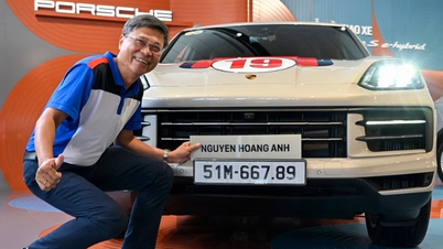 Porsche Cayenne S E-Hybrid hơn 6 tỷ gắn biển 550 triệu của tay chơi Việt