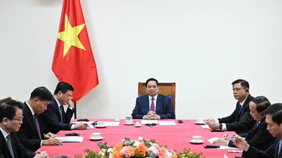 [Ảnh] Thủ tướng Phạm Minh Chính điện đàm với Thủ tướng Campuchia Hun Manet