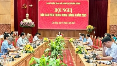 Hội nghị Báo cáo viên Trung ương tháng 8 năm 2025