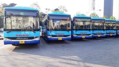 Gần 900 lượt xe buýt mỗi ngày kết nối Trung tâm Hội chợ triển lãm quốc gia