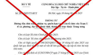 Bộ Y tế cảnh báo văn bản giả mạo liên quan chức năng của trạm y tế