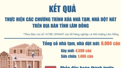 Mỗi ngày Lâm Đồng phấn đấu xóa 40 căn nhà tạm, nhà dột nát
