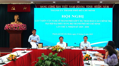 Văn nghệ sĩ Thành phố Hồ Chí Minh góp ý dự thảo báo cáo chính trị Đại hội đại biểu Đảng bộ Thành phố