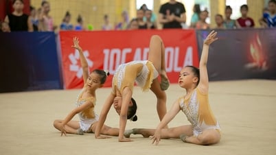Khởi tranh Giải vô địch trẻ, vô địch các nhóm tuổi thể dục nghệ thuật quốc gia 2025