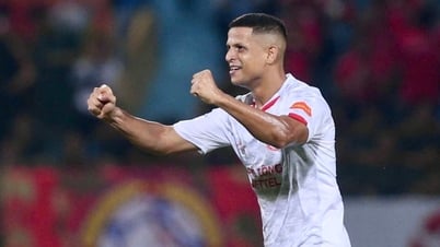Công An Hà Nội đấu Thể Công - Viettel (hiệp 1) 1-1: Alan cân bằng tỉ số