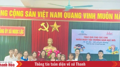 Tặng quà trẻ mồ côi nhân dịp năm học mới 2025-2026
