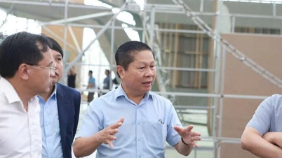 Đảm bảo an toàn và tiến độ thi công triển lãm thành tựu 80 năm ngành Giáo dục