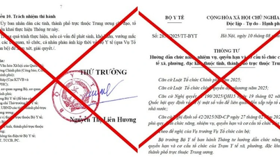 Bộ Y tế cảnh báo về văn bản giả mạo liên quan chức năng, nhiệm vụ của trạm y tế xã, phường