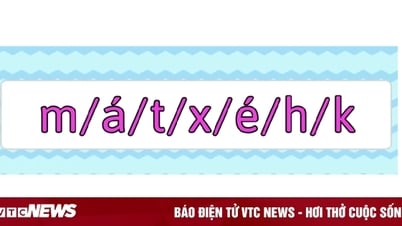 Thử thách xếp các chữ cái thành từ có nghĩa