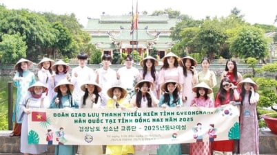 Thanh, thiếu niên Hàn - Việt giao lưu sôi nổi