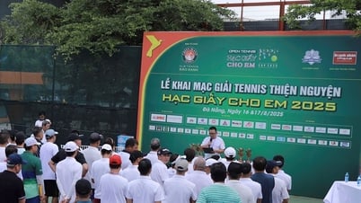 Đà Nẵng khai mạc Giải tennis thiện nguyện “Hạc giấy cho em” lần thứ 2