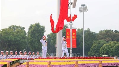 Lễ Thượng cờ trên Quảng trường Ba Đình - Linh thiêng và tự hào
