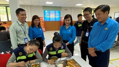 “Bữa cơm Công đoàn” cho 449 đoàn viên Công ty SGI VINA