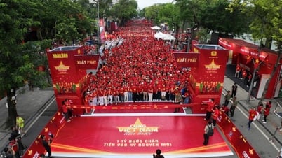 Hơn 1 triệu người tham gia đi bộ vì một Việt Nam hùng cường tiến vào kỷ nguyên mới