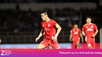 Đội trưởng Tiến Linh thể hiện tố chất thủ lĩnh