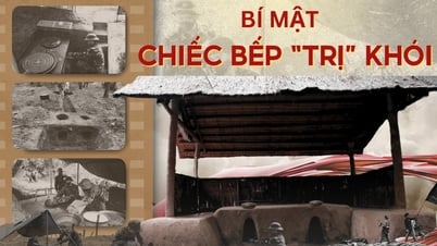 Thiết kế đặc biệt của bếp Hoàng Cầm để triệt khói, che mắt quân thù