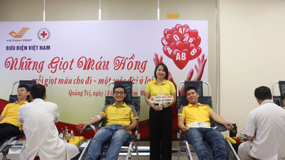 Tiếp nhận gần 150 đơn vị máu trong ngày hội hiến máu ngành Bưu điện Việt Nam