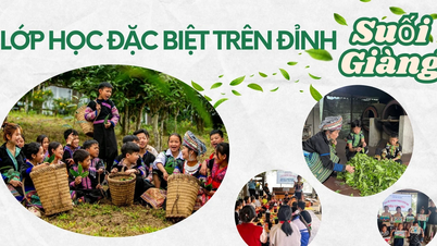 Lớp học đặc biệt trên đỉnh Suối Giàng