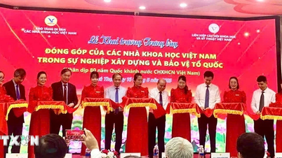 Hơn 150 nhà khoa học được vinh danh tại trưng bày kỷ niệm 80 năm Quốc khánh 2/9