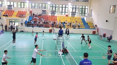 125 vận động viên tham gia thi đấu Giải cầu lông Đan Phượng mở rộng