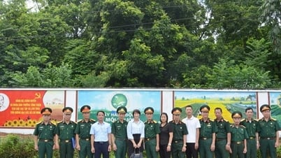 Tùng Thiện: Nhiều công trình, phần việc thi đua lập thành tích chào mừng Đại hội Đảng bộ phường