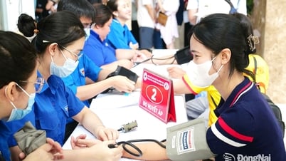 Tiếp nhận gần 500 đơn vị máu hiến tại Bệnh viện Đa khoa Đồng Nai
