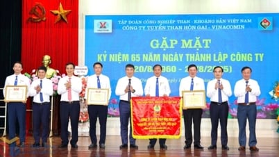 Công ty Tuyển than Hòn Gai gặp mặt kỷ niệm 65 năm ngày thành lập