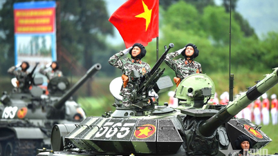 LLVT tổng hợp luyện diễu binh, diễu hành lần thứ 4