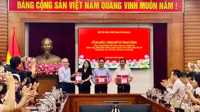 Tặng, giới thiệu và hướng dẫn sử dụng Cẩm nang về phân cấp, phân định thẩm quyền cho UBND cấp xã trong lĩnh vực văn hóa, thể thao và du lịch