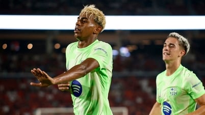 Yamal tỏa sáng giúp Barca thắng đậm trận ra quân ở La Liga