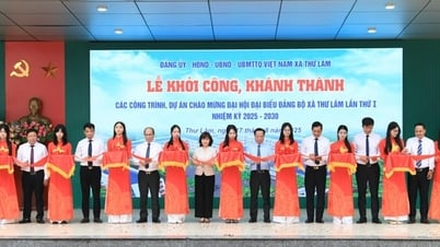 Thư Lâm khánh thành, khởi công các công trình chào mừng Đại hội Đảng bộ xã